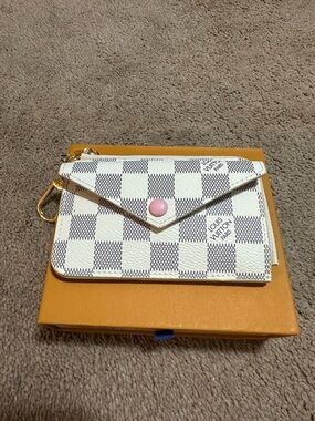 Fashion checkered wallet